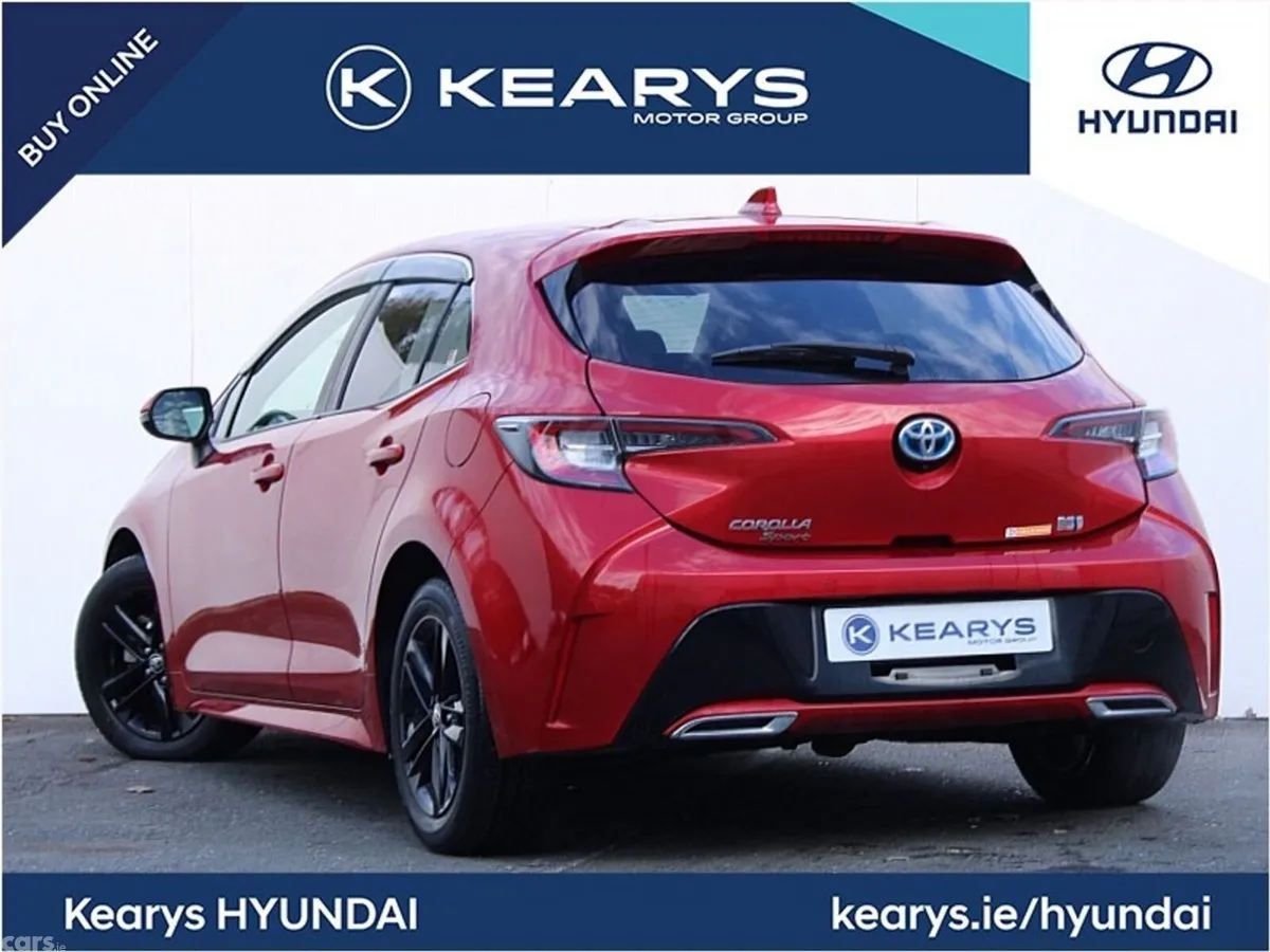 Toyota Corolla Hatchback, Petrol Hybrid, 2021, Red
