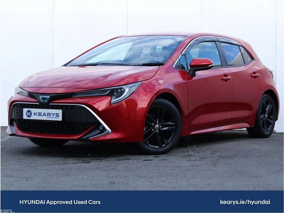 Toyota Corolla Hatchback, Petrol Hybrid, 2021, Red