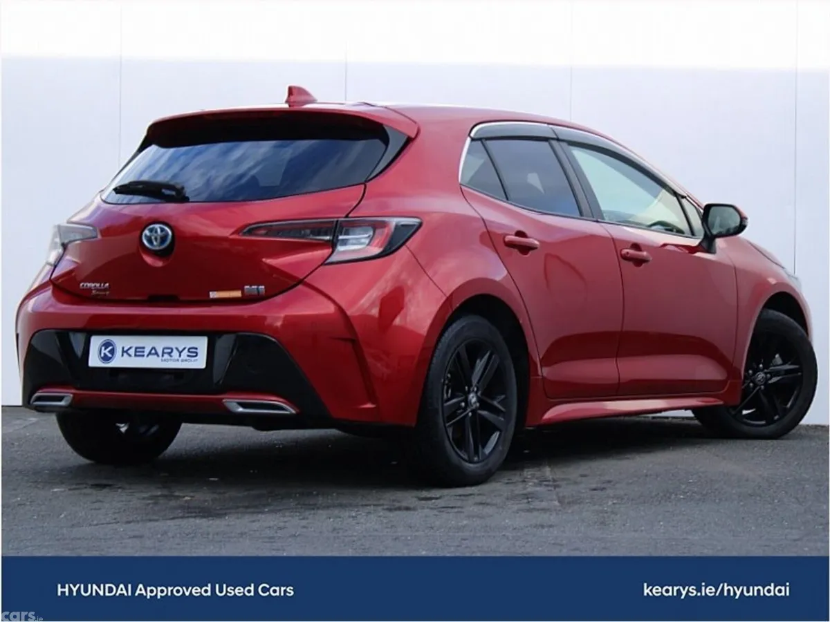 Toyota Corolla Hatchback, Petrol Hybrid, 2021, Red