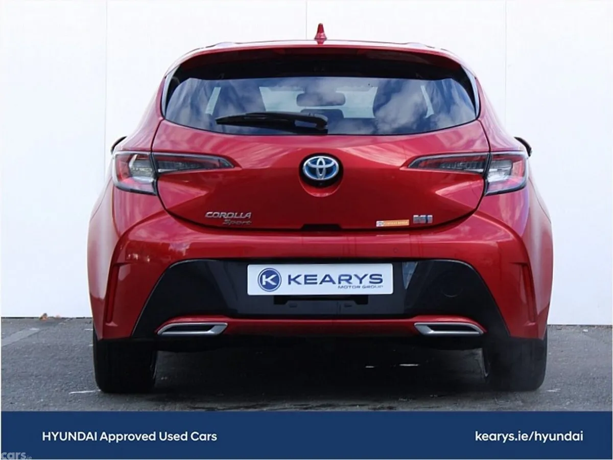 Toyota Corolla Hatchback, Petrol Hybrid, 2021, Red