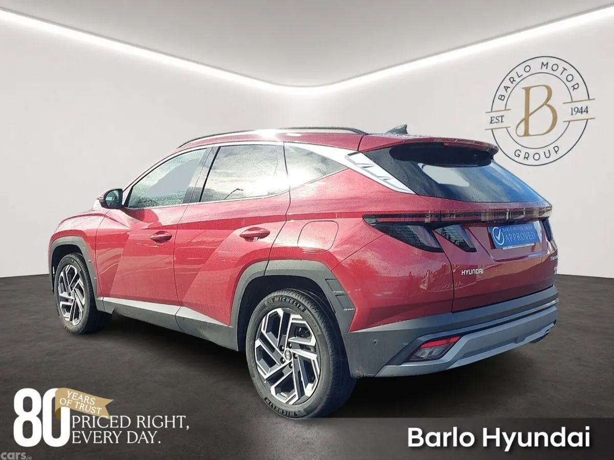 Hyundai Tucson SUV, Petrol Plug-in Hybrid, 2025, Red