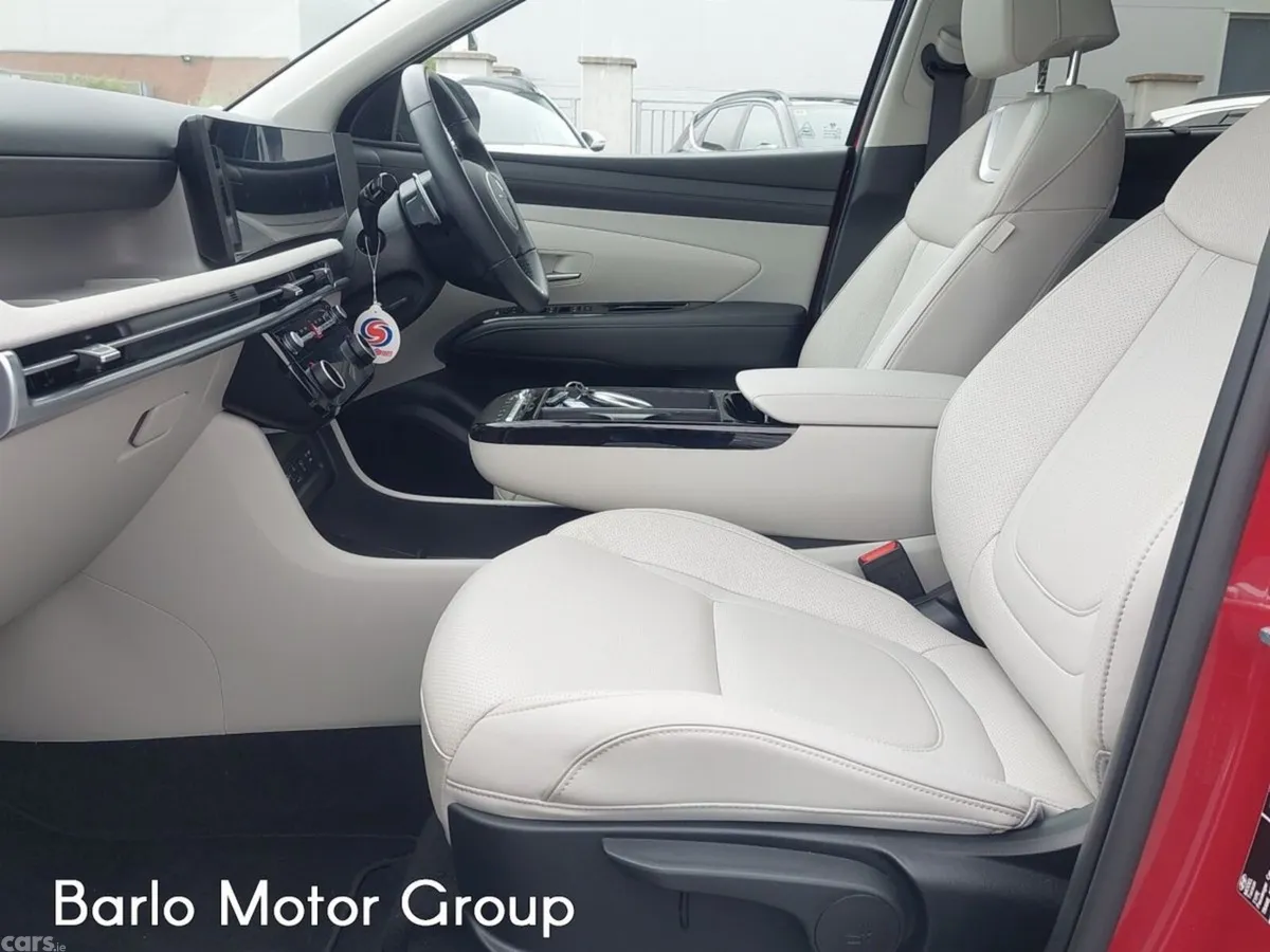 Hyundai Tucson SUV, Petrol Plug-in Hybrid, 2025, Red