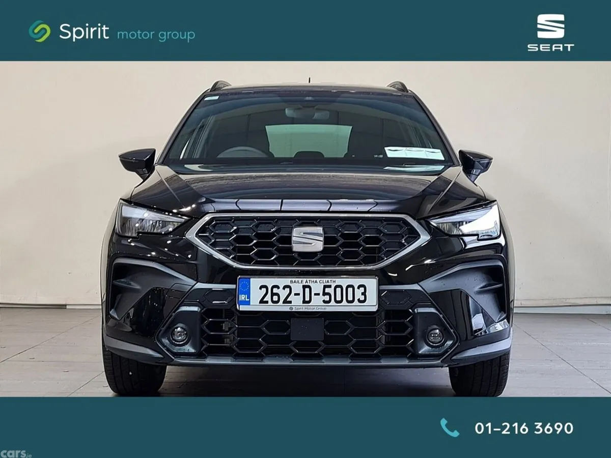 SEAT Arona SUV, Petrol, 2026, Black