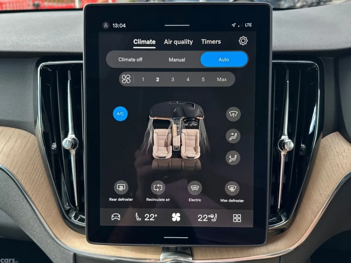 Volvo XC60 SUV, Petrol Plug-in Hybrid, 2026, Red