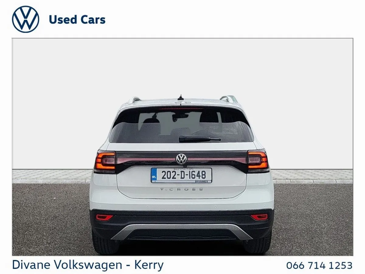 Volkswagen T-Cross SUV, Diesel, 2020, White