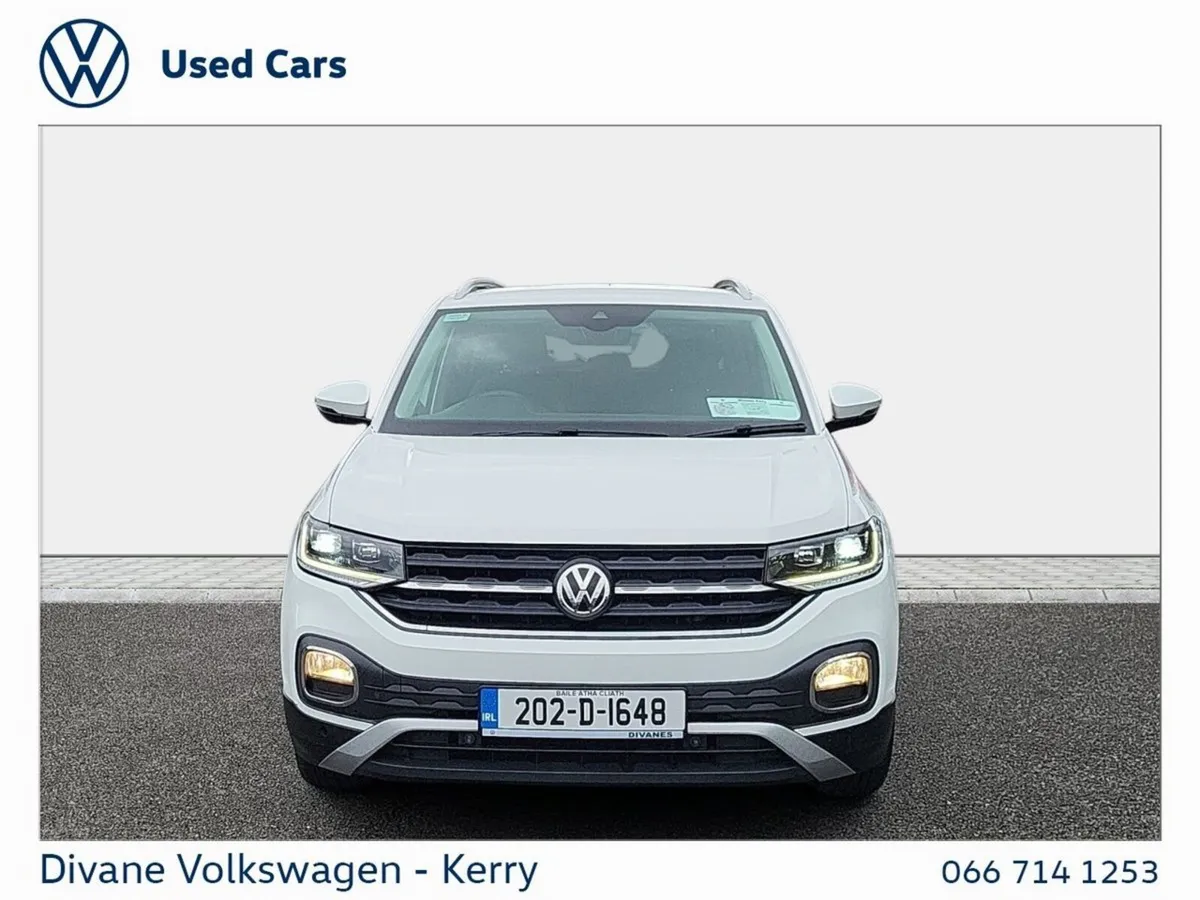 Volkswagen T-Cross SUV, Diesel, 2020, White