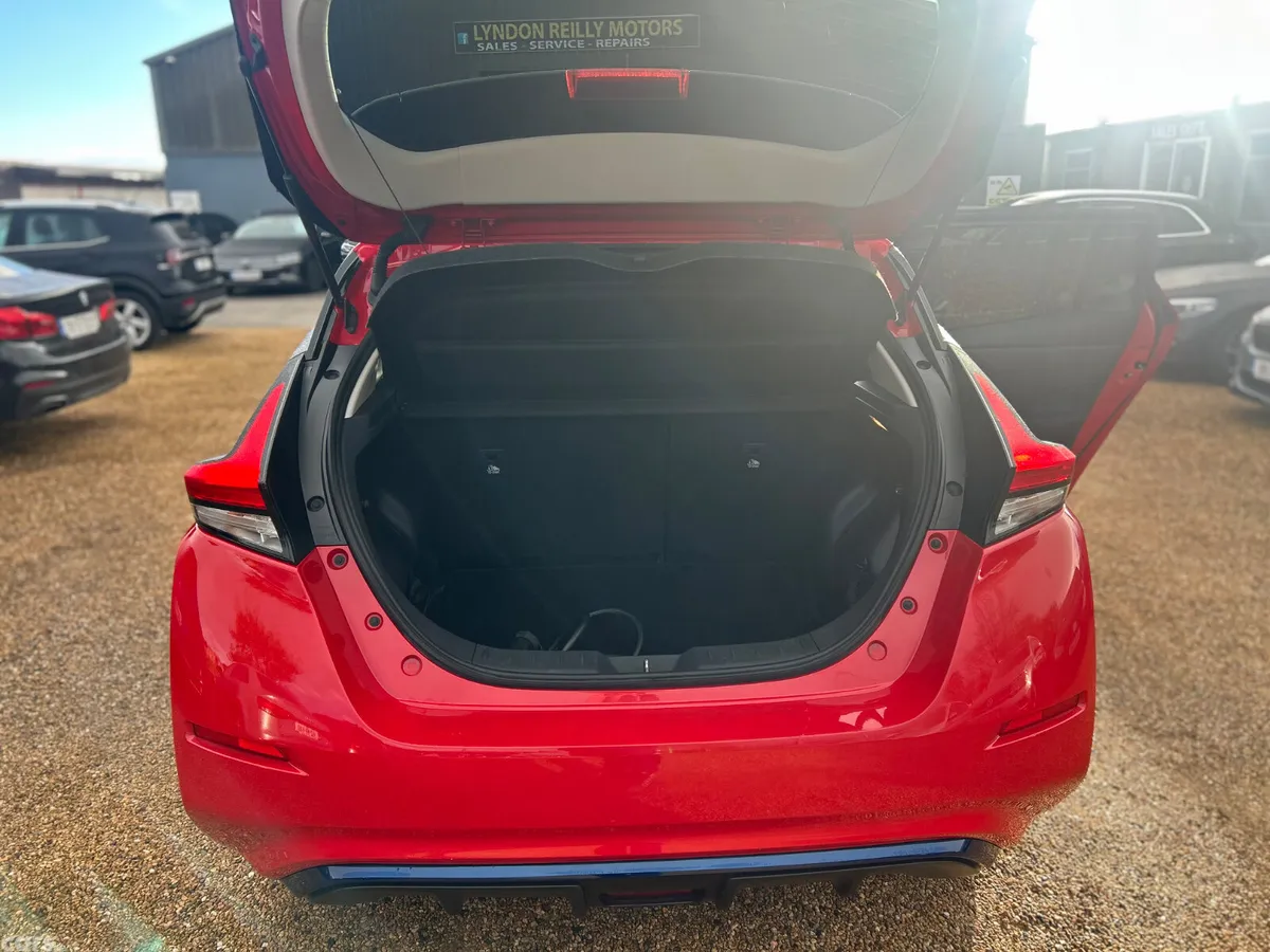 Nissan Leaf Hatchback, Electric, 2021, Red