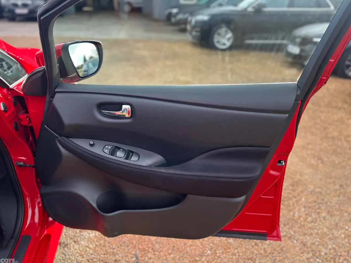 Nissan Leaf Hatchback, Electric, 2021, Red
