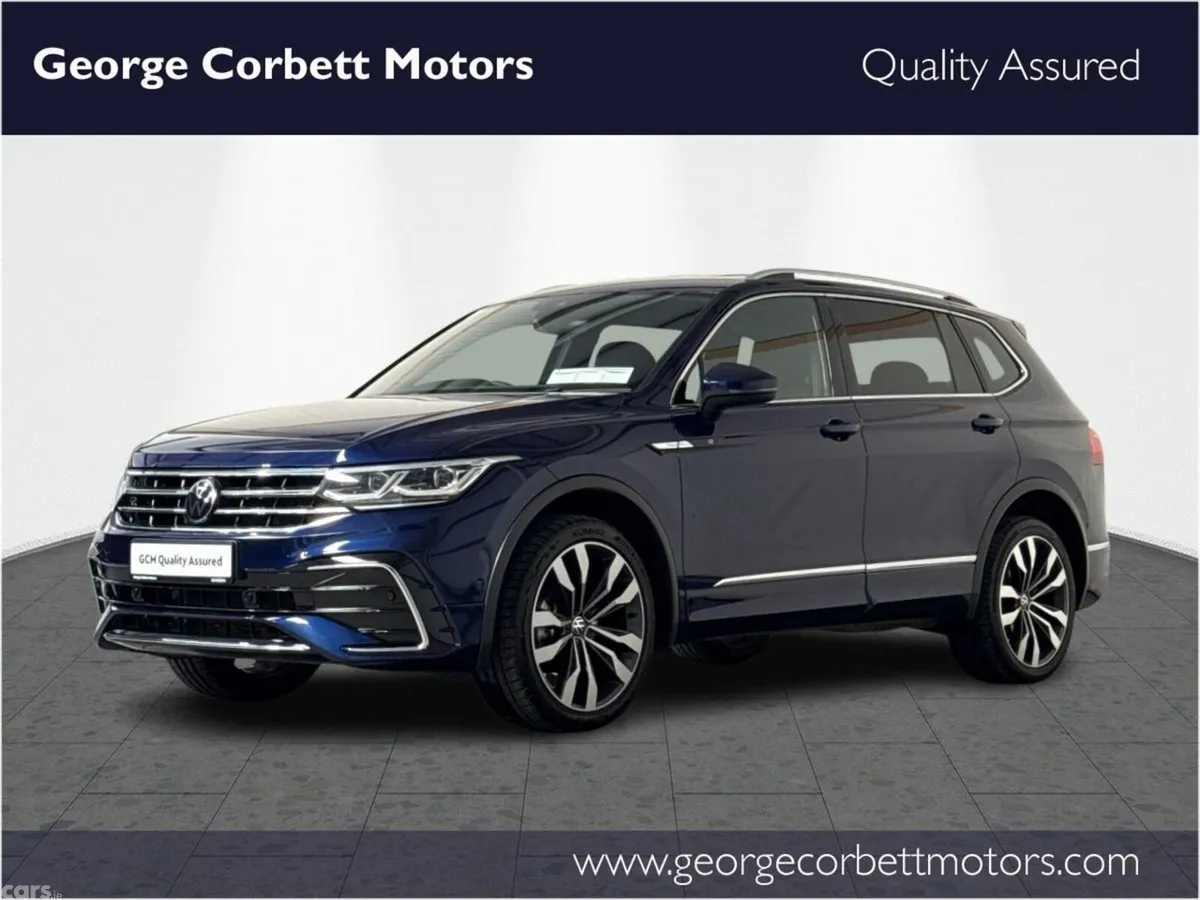 Volkswagen Tiguan Allspace SUV, Diesel, 2024, Blue