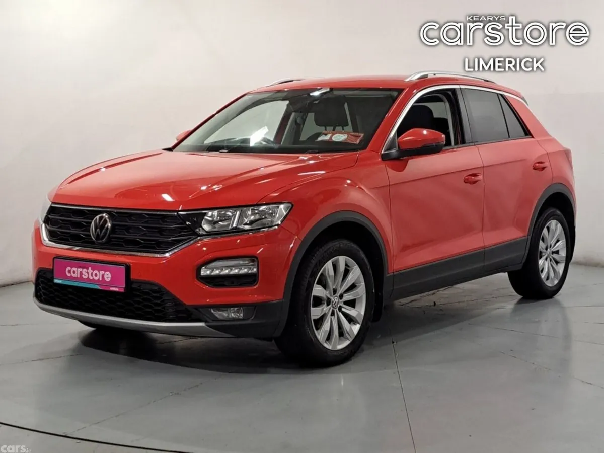 Volkswagen T-Roc SUV, Petrol, 2021, Red