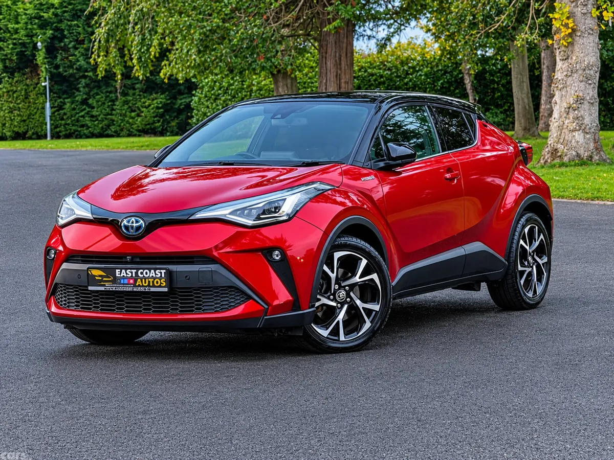 Toyota C-HR SUV, Petrol Hybrid, 2019, Red