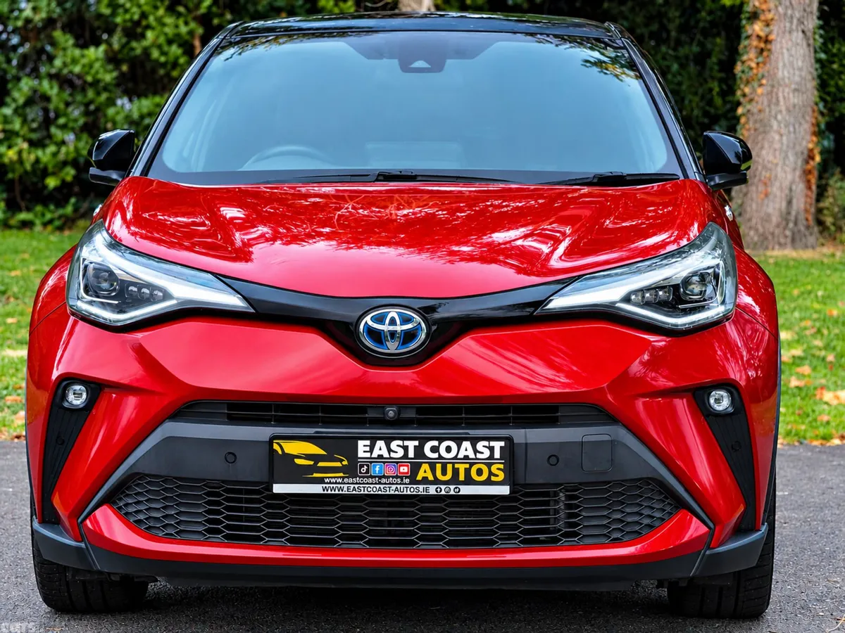 Toyota C-HR SUV, Petrol Hybrid, 2019, Red