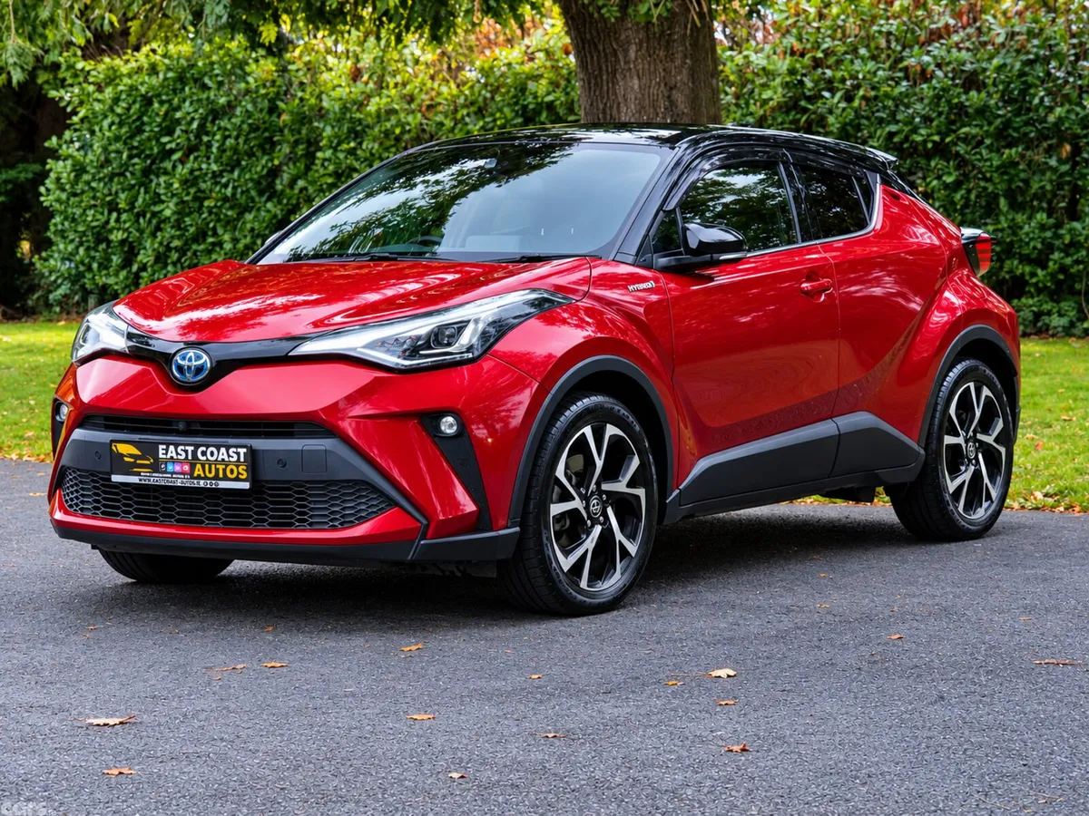 Toyota C-HR SUV, Petrol Hybrid, 2019, Red