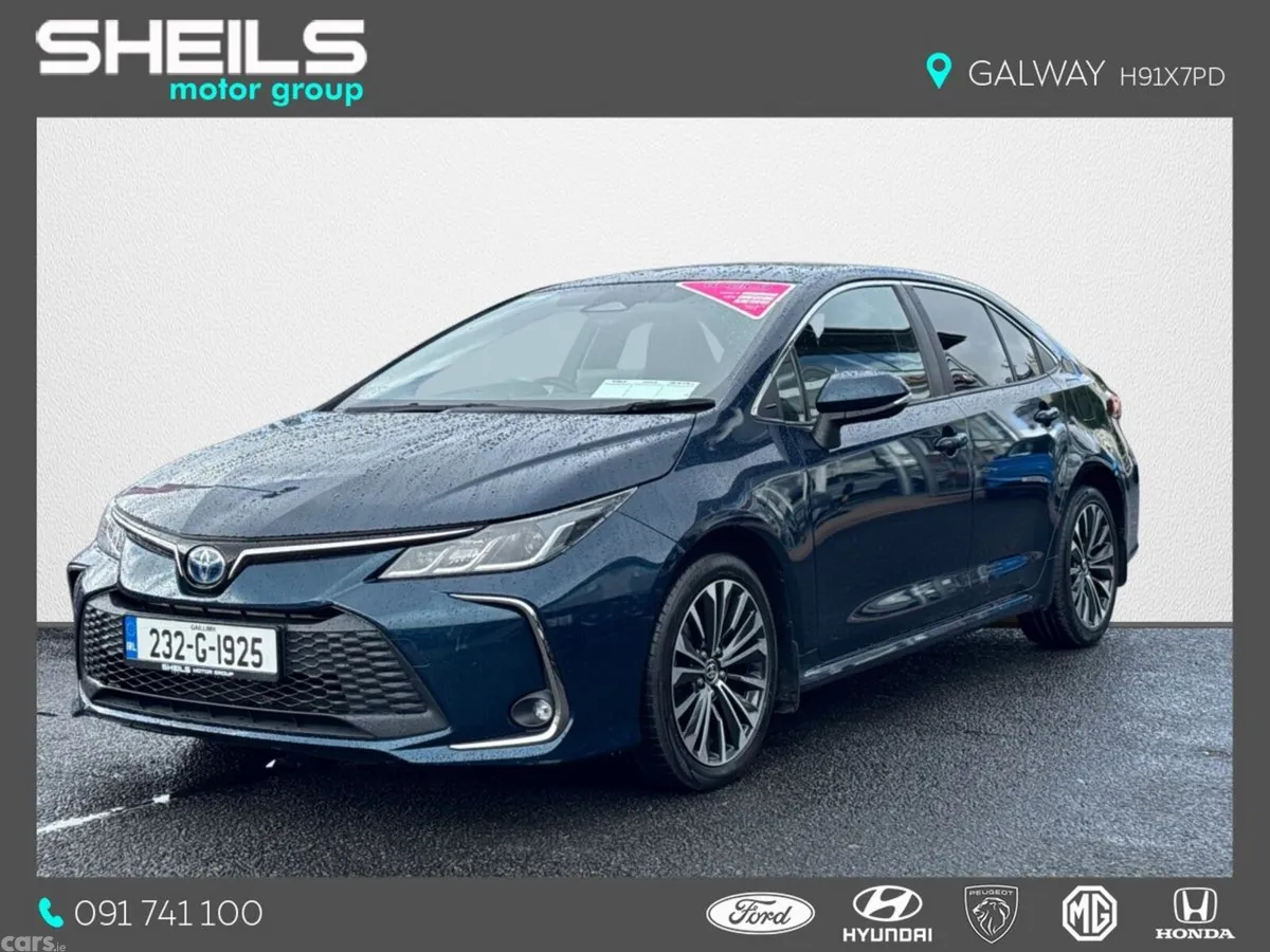 Toyota Corolla Saloon, Petrol Hybrid, 2023, Blue