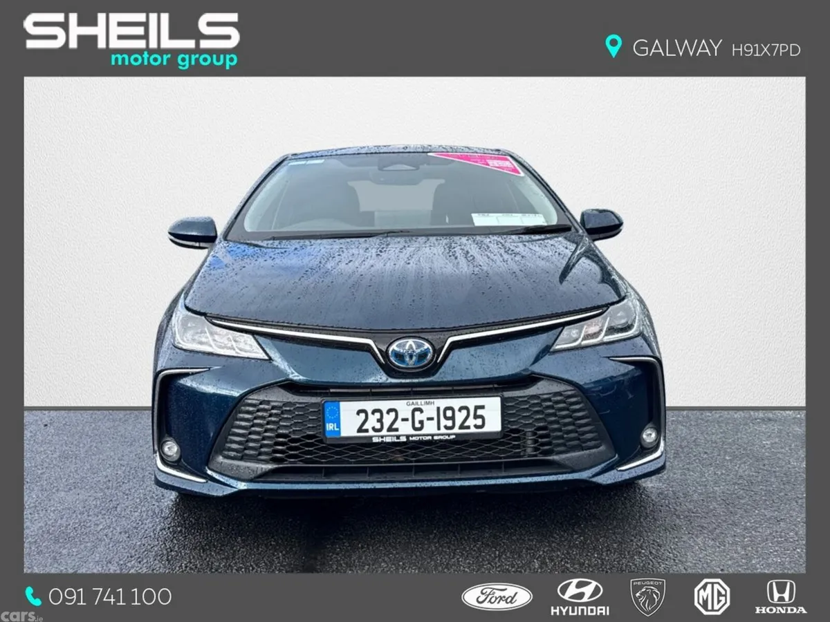 Toyota Corolla Saloon, Petrol Hybrid, 2023, Blue