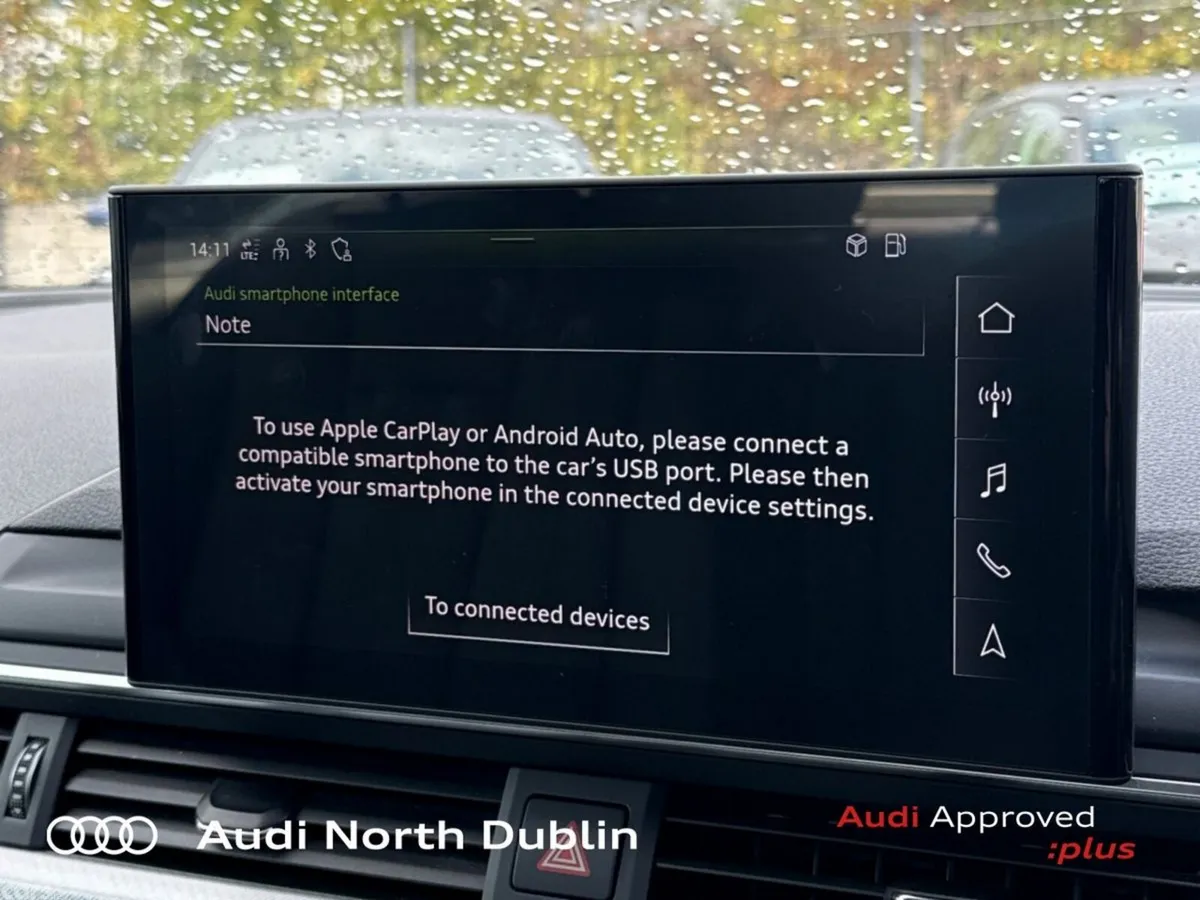 Audi A4 Saloon, Petrol, 2020, Black