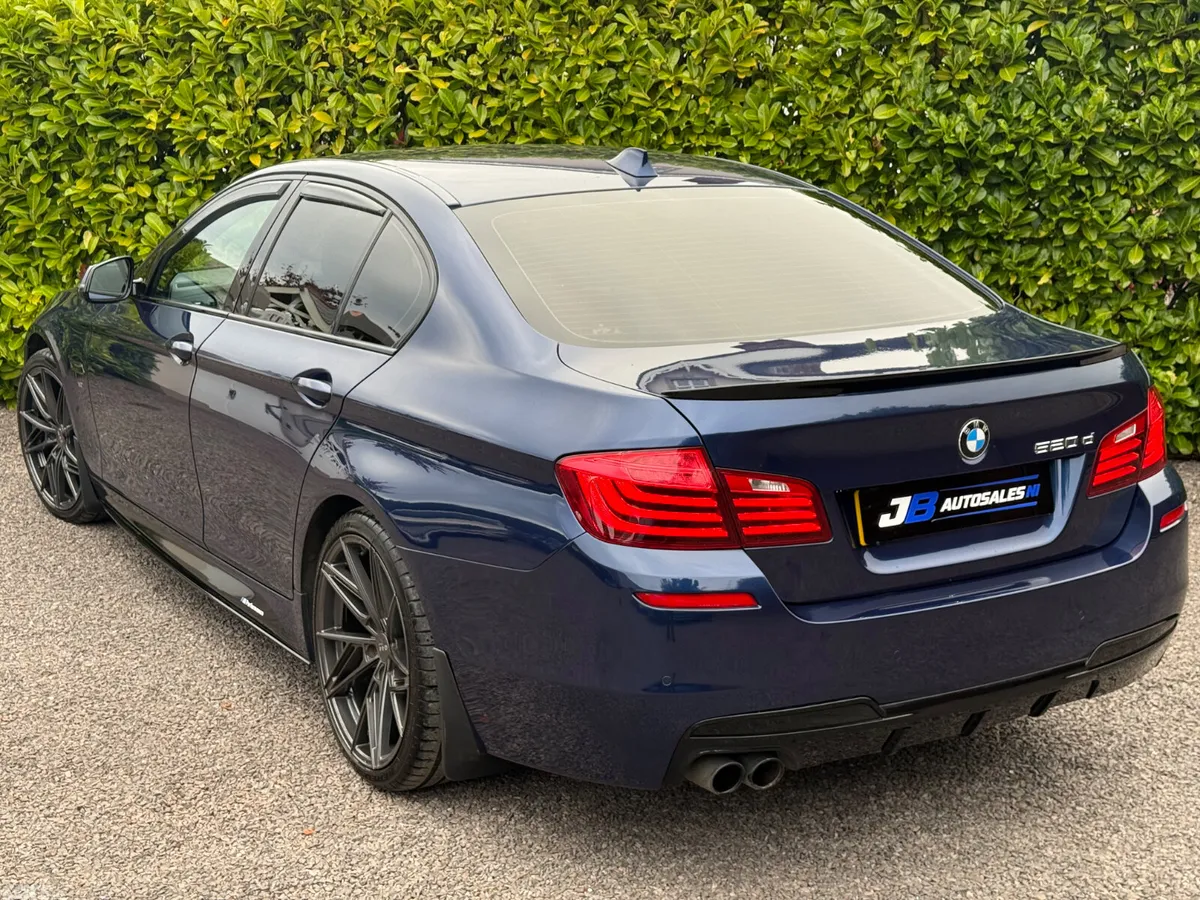 BMW 5-Series Saloon, Diesel, 2015, Blue