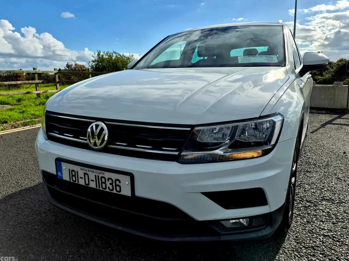 Volkswagen Tiguan SUV, Diesel, 2018, White