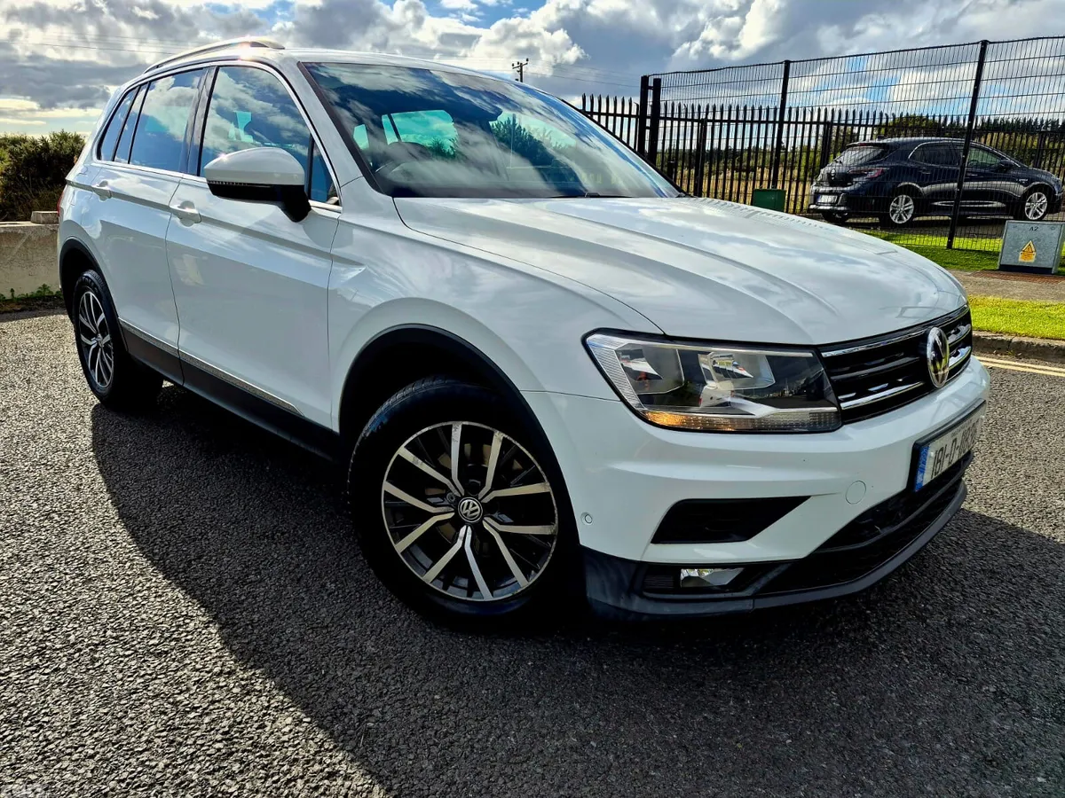 Volkswagen Tiguan SUV, Diesel, 2018, White