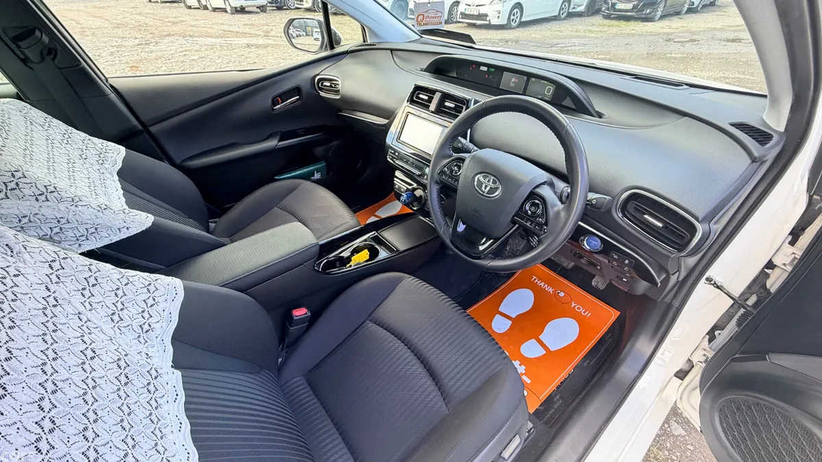 Toyota Prius Hatchback, Petrol Hybrid, 2021, White