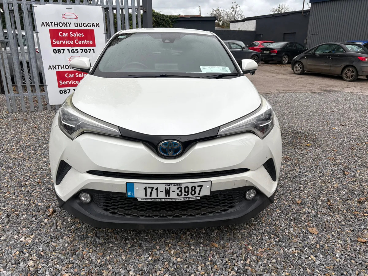 Toyota C-HR Hatchback, Petrol Hybrid, 2017, White