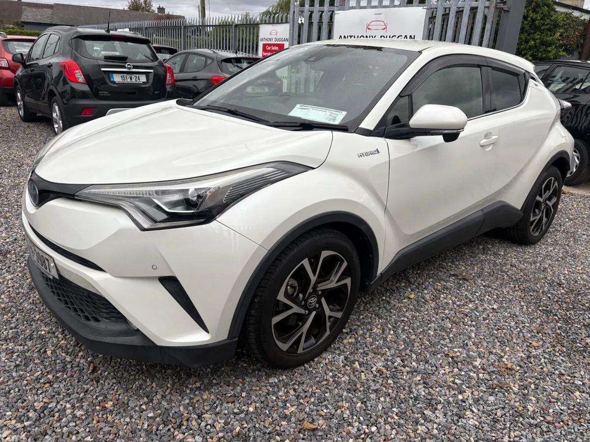 Toyota C-HR Hatchback, Petrol Hybrid, 2017, White