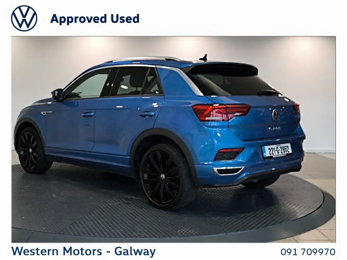Volkswagen T-Roc SUV, Petrol, 2022, Blue