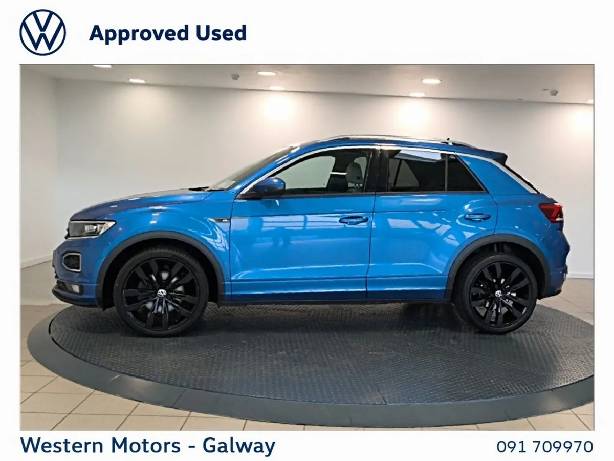 Volkswagen T-Roc SUV, Petrol, 2022, Blue