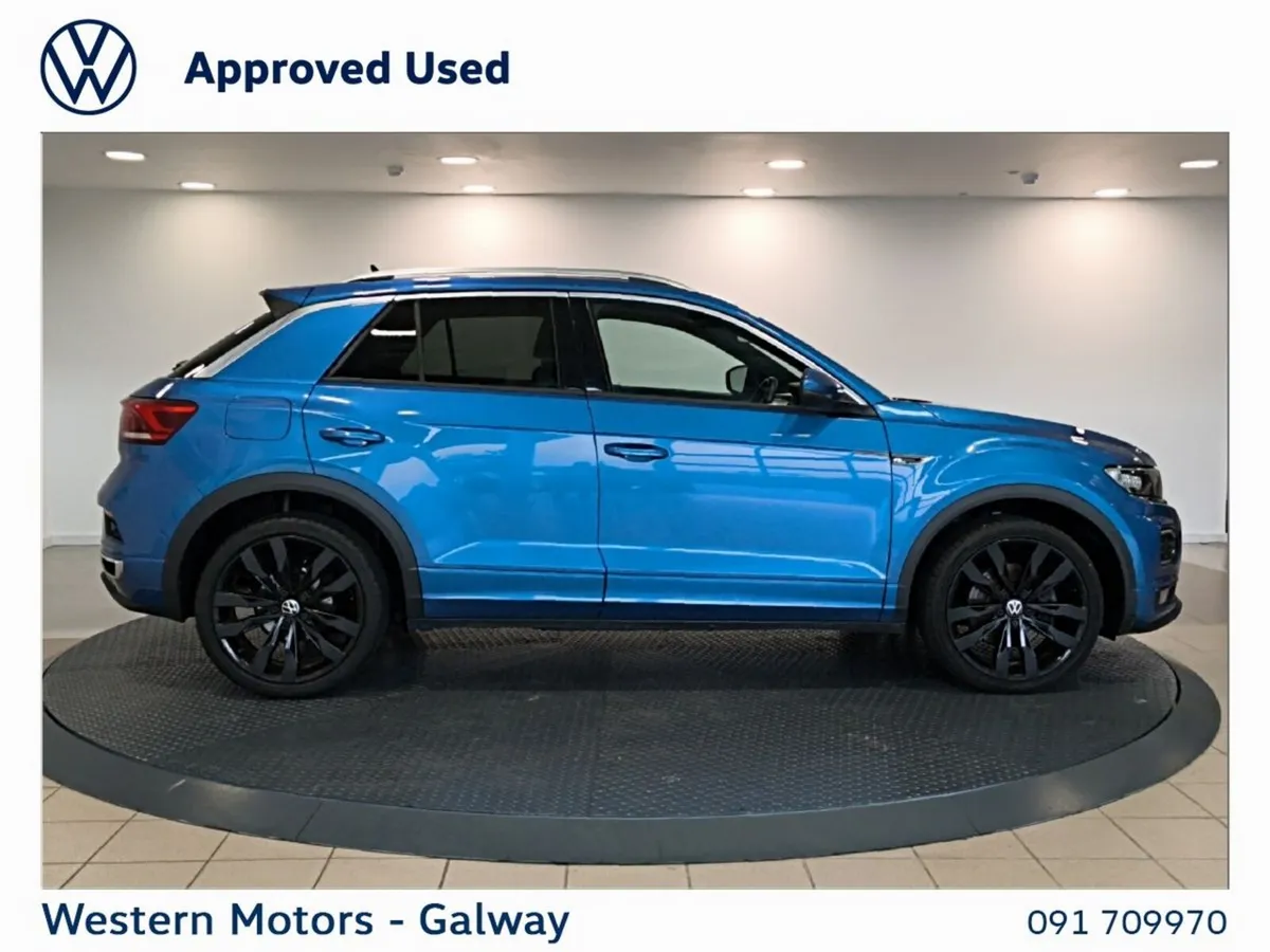 Volkswagen T-Roc SUV, Petrol, 2022, Blue