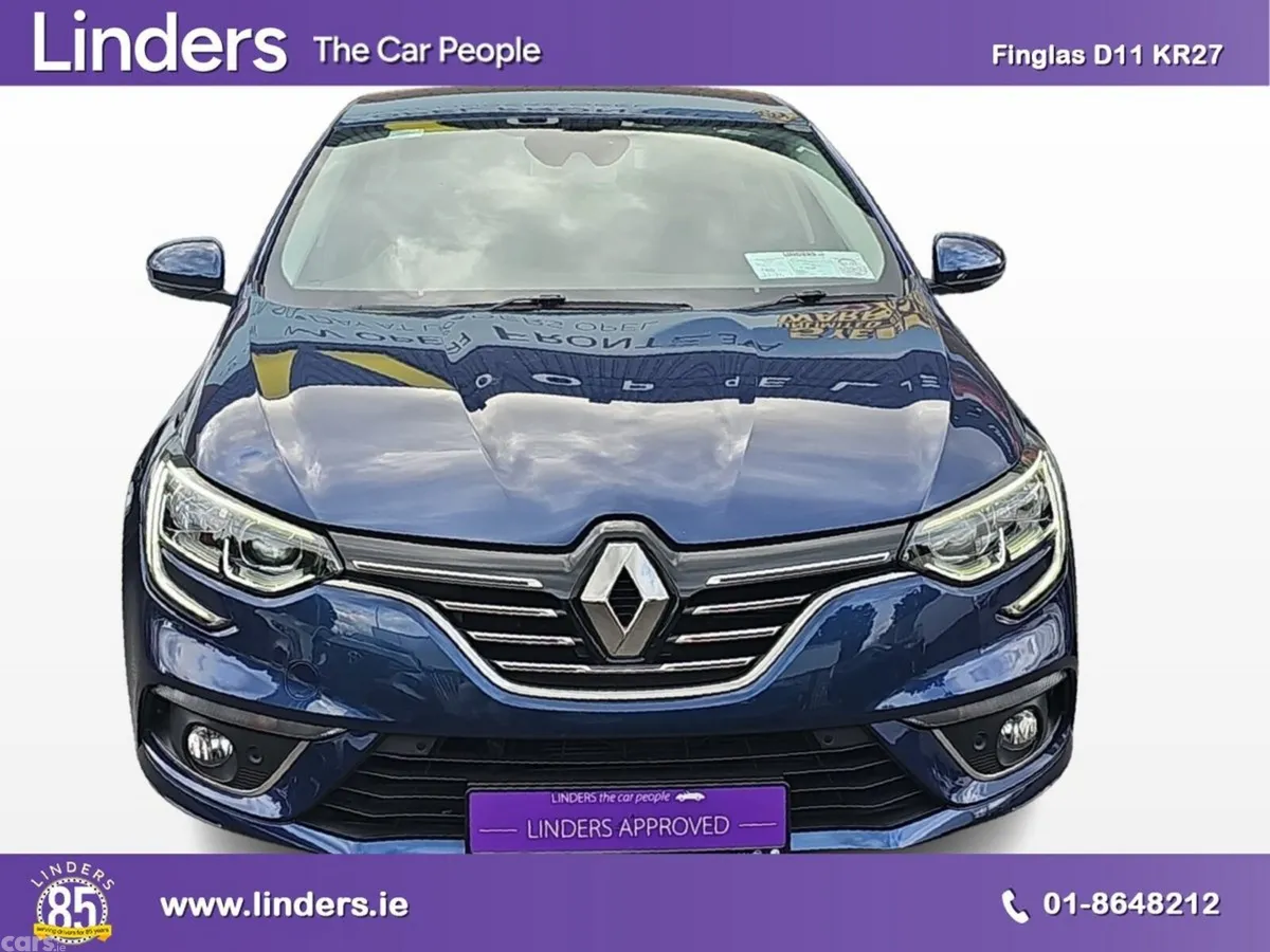 Renault Megane Saloon, Petrol, 2020, Blue