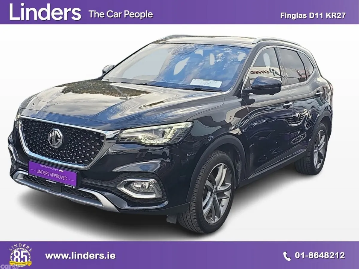 MG HS Hatchback, Petrol Plug-in Hybrid, 2023, Black