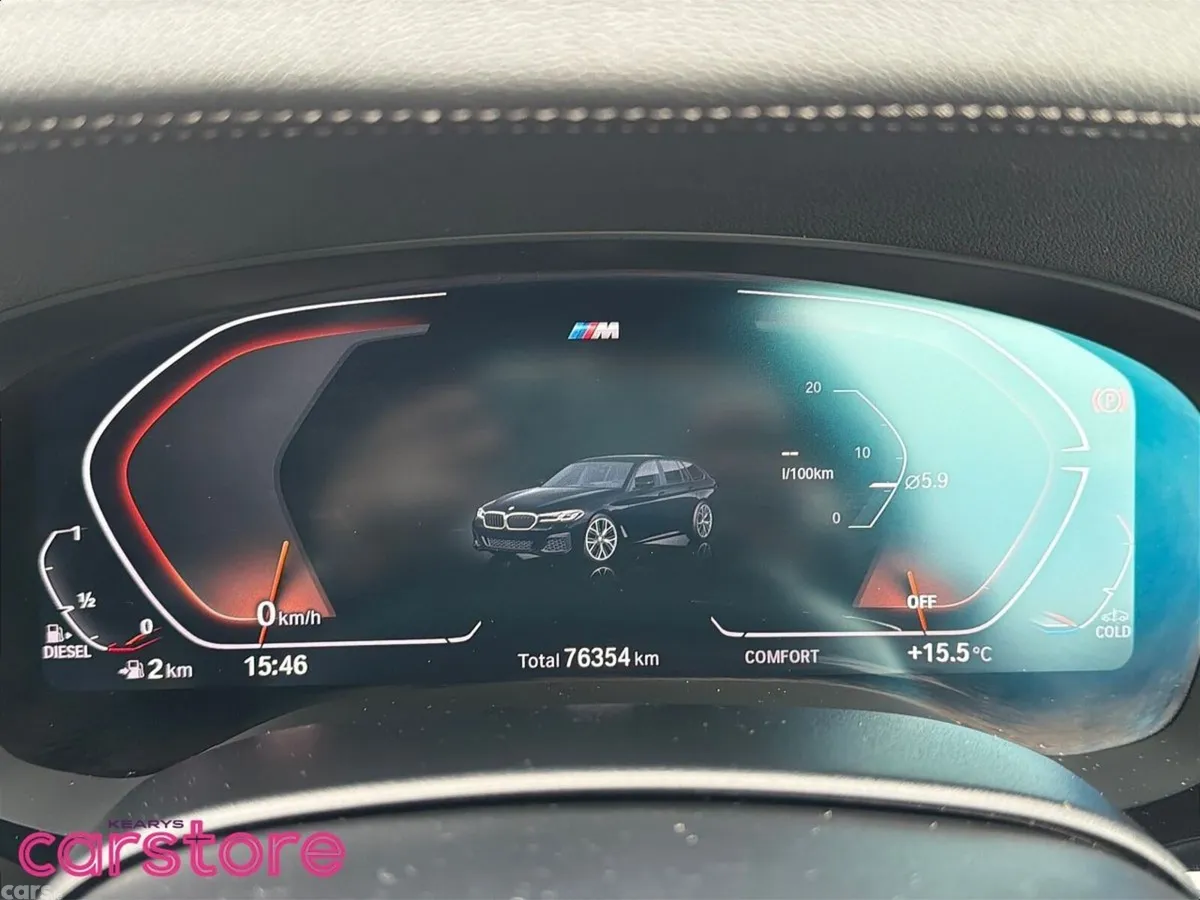 BMW 5-Series Estate, Diesel, 2023, Black