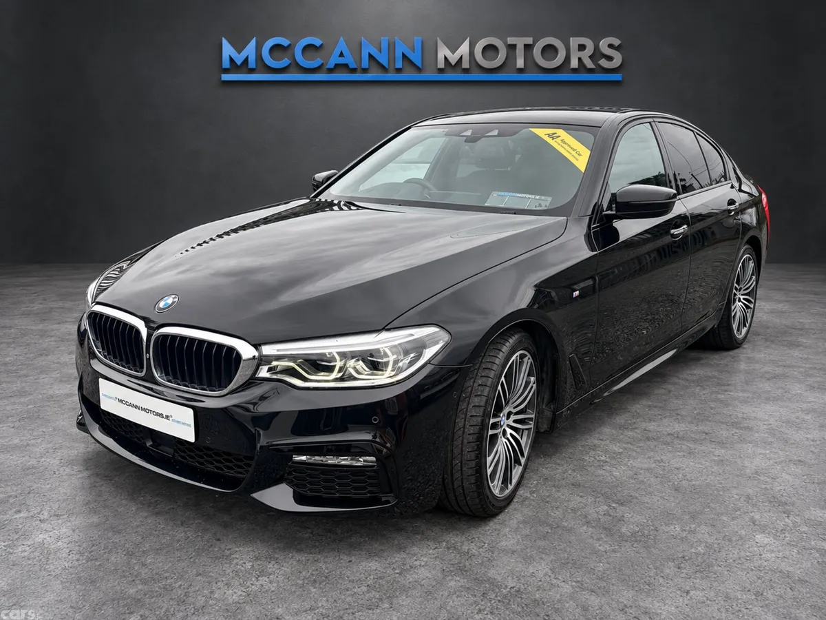 BMW 5-Series Saloon, Diesel, 2017, Black