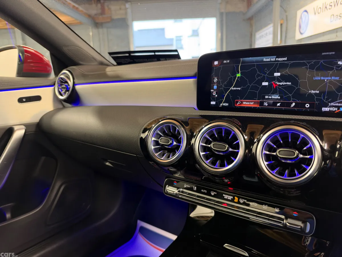 Mercedes-Benz CLA Coupe, Petrol Hybrid, 2022, Red