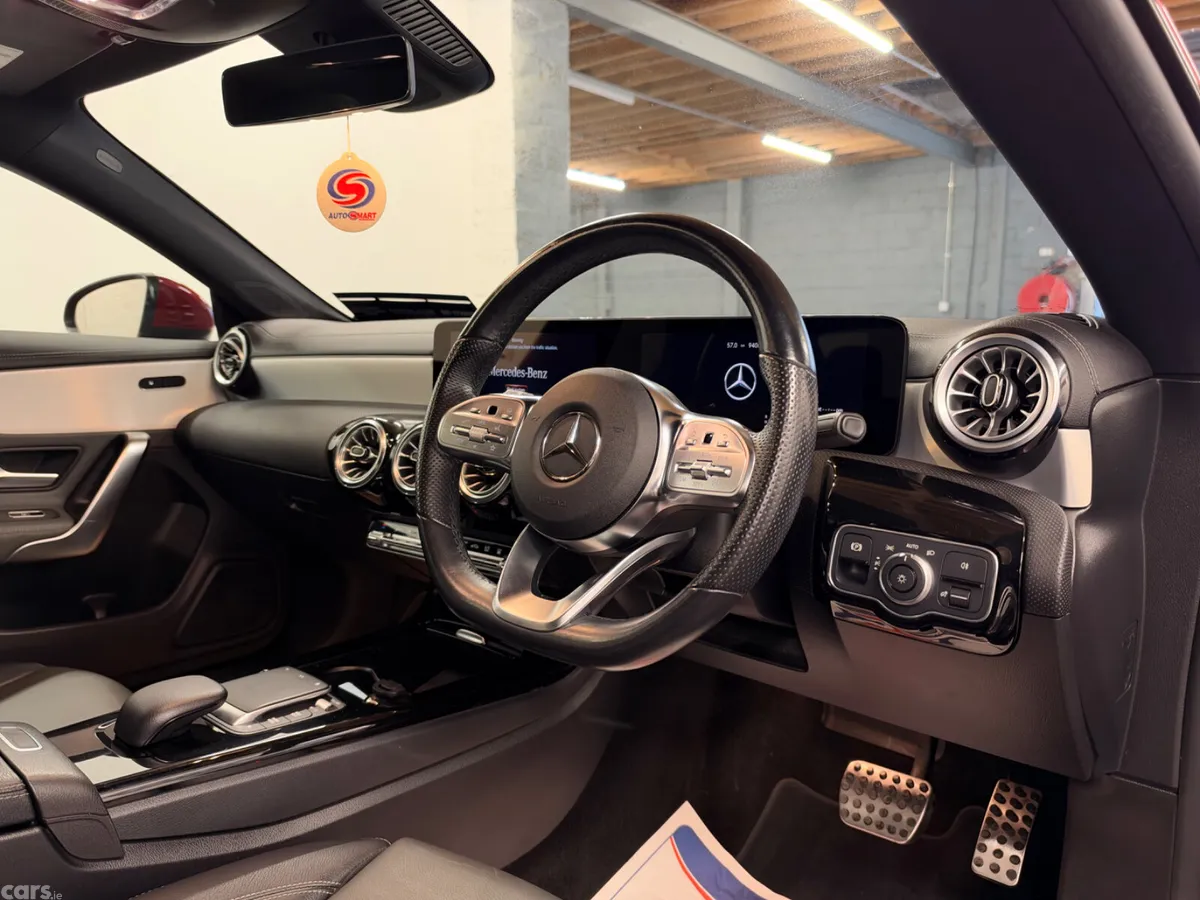 Mercedes-Benz CLA Coupe, Petrol Hybrid, 2022, Red