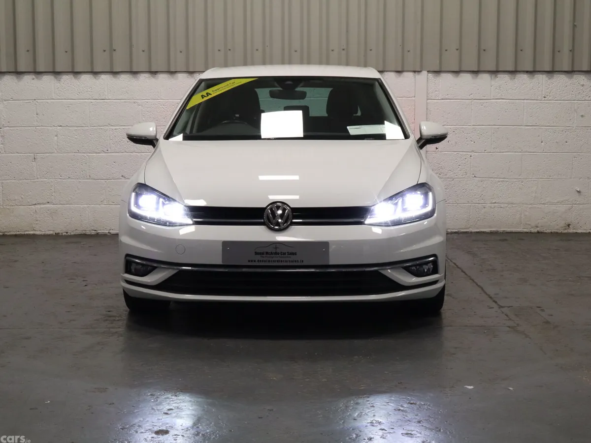 Volkswagen Golf Hatchback, Petrol, 2018, White