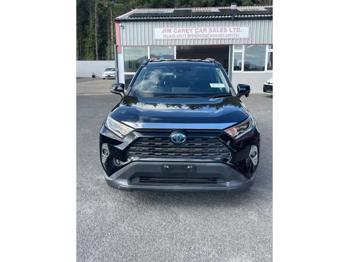 Toyota RAV4 Saloon, Petrol Hybrid, 2019, Black