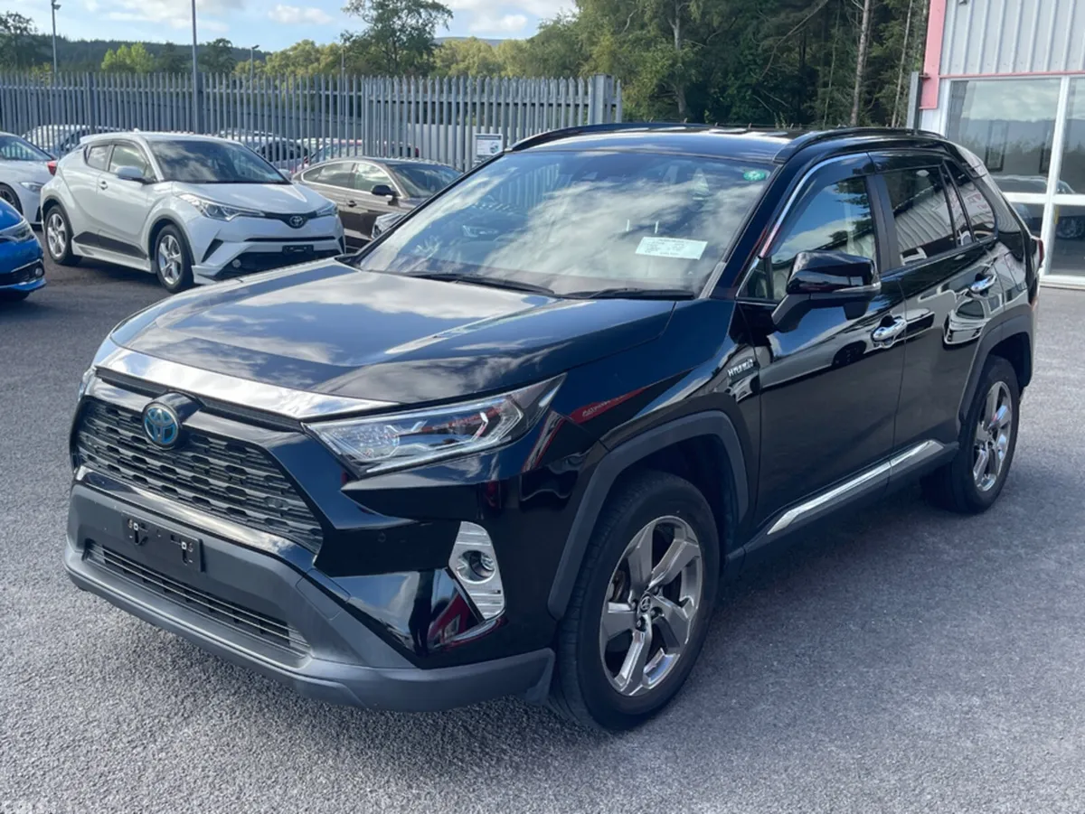Toyota RAV4 Saloon, Petrol Hybrid, 2019, Black