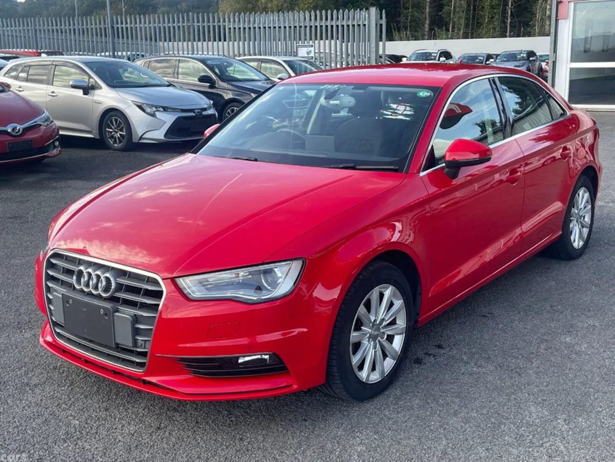 Audi A3 Saloon, Petrol, 2015, Red