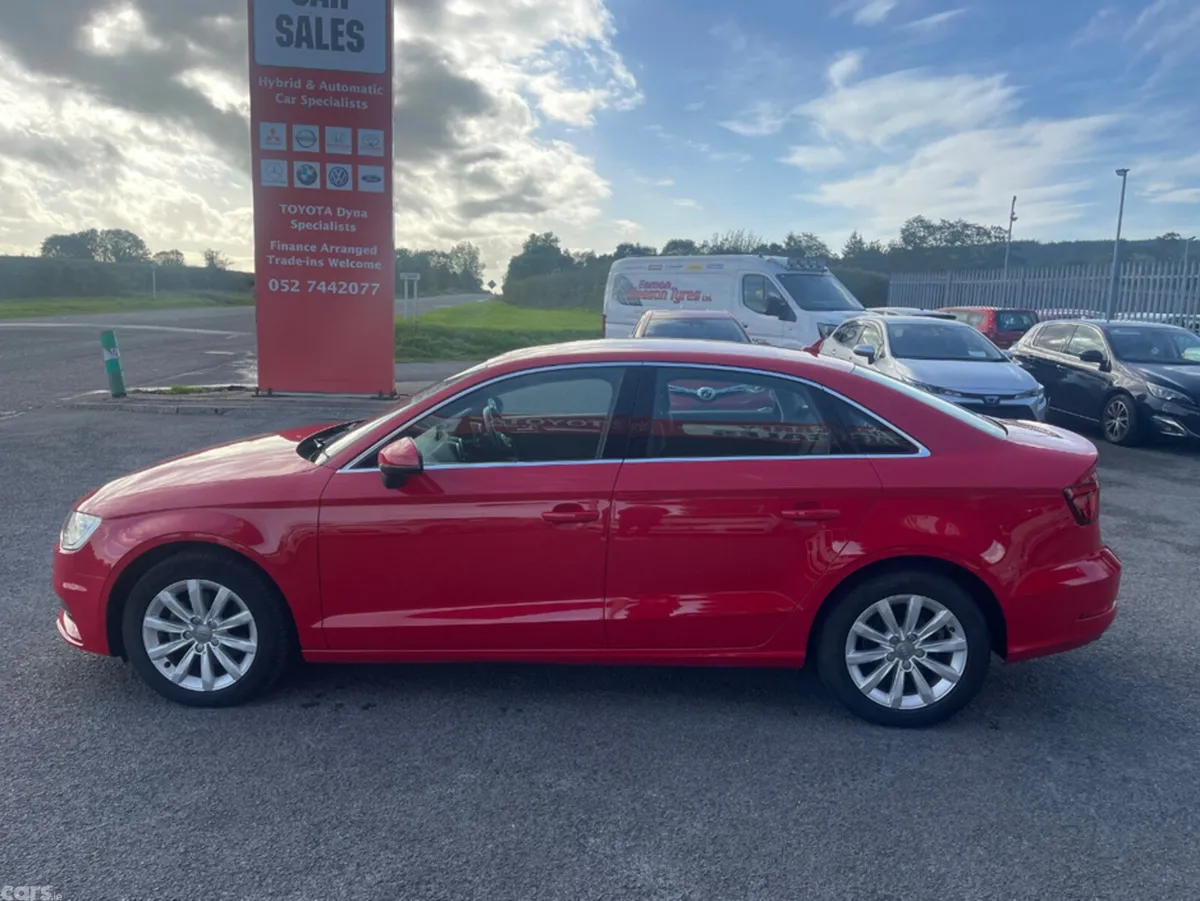 Audi A3 Saloon, Petrol, 2015, Red