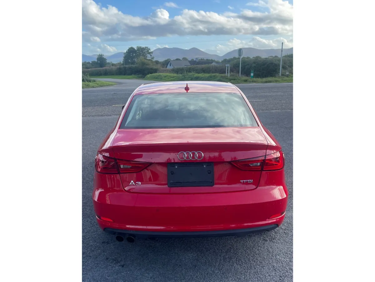 Audi A3 Saloon, Petrol, 2015, Red