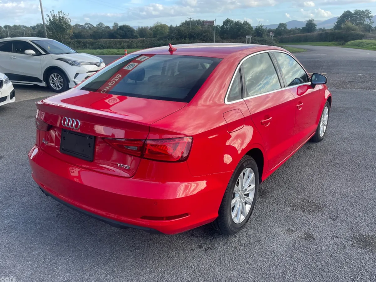 Audi A3 Saloon, Petrol, 2015, Red