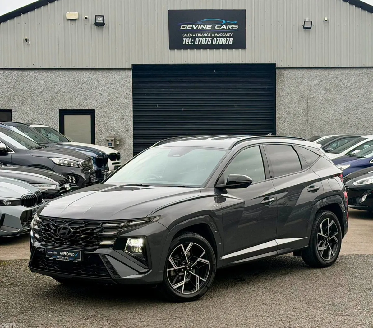 Hyundai Tucson SUV, Petrol Hybrid, 2025, Grey