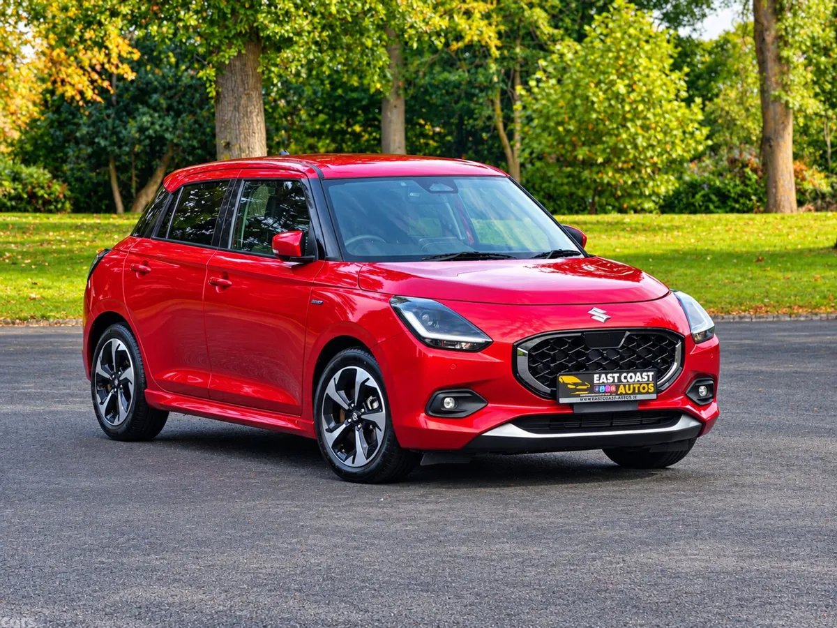 Suzuki Swift Hatchback, Petrol Hybrid, 2024, Red