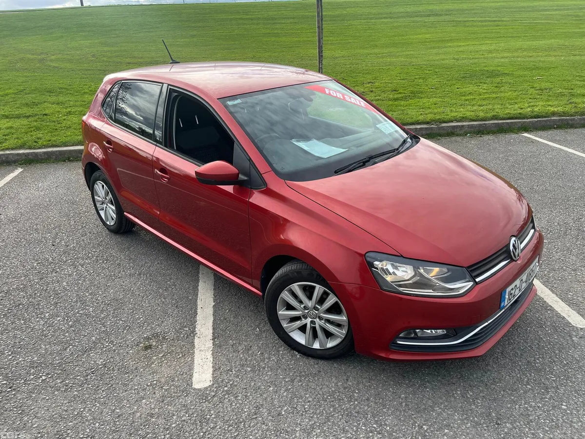 Volkswagen Polo Hatchback, Petrol, 2016, Orange