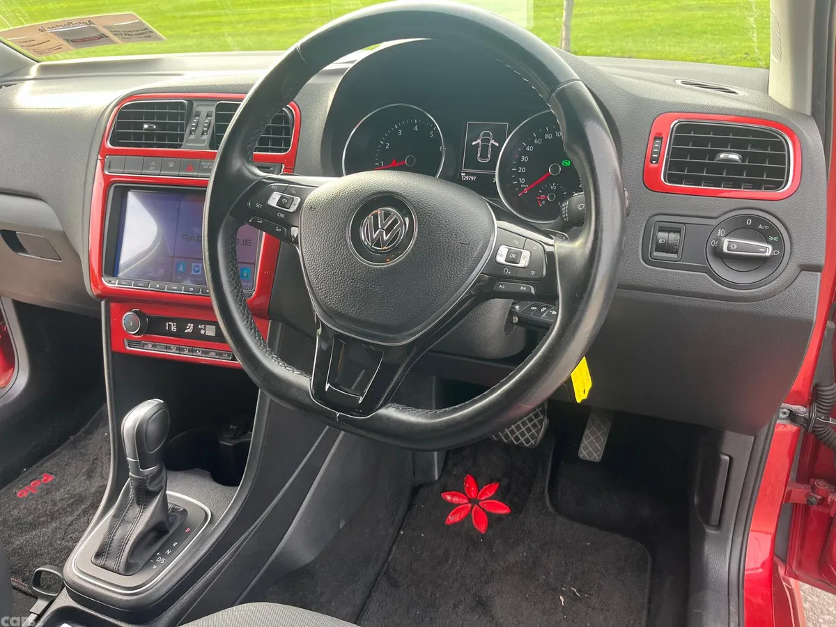 Volkswagen Polo Hatchback, Petrol, 2016, Orange