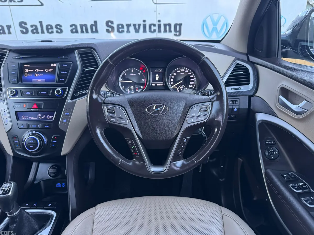 Hyundai Santa Fe SUV, Diesel, 2017, Blue