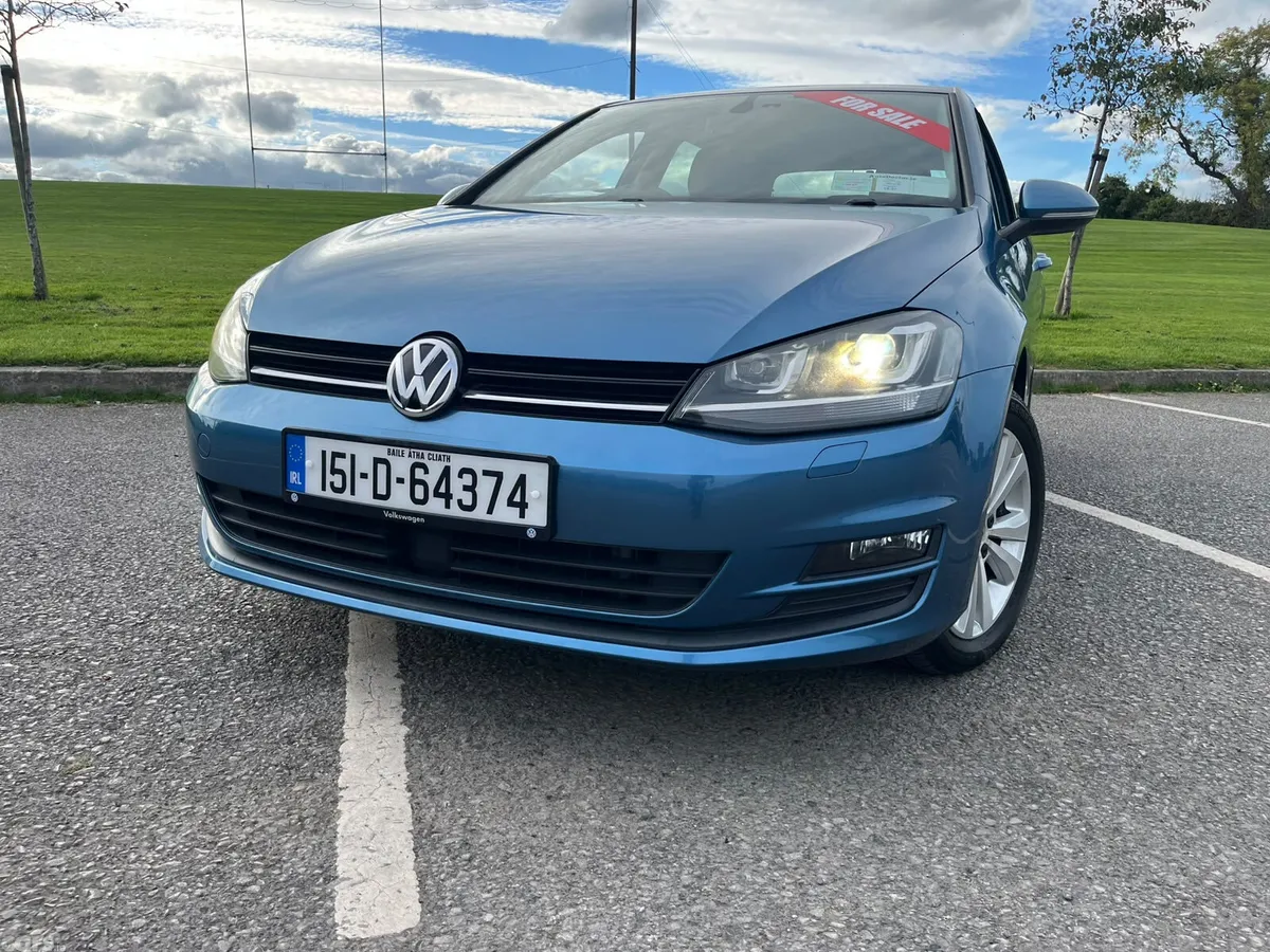Volkswagen Golf Hatchback, Petrol, 2015, Blue