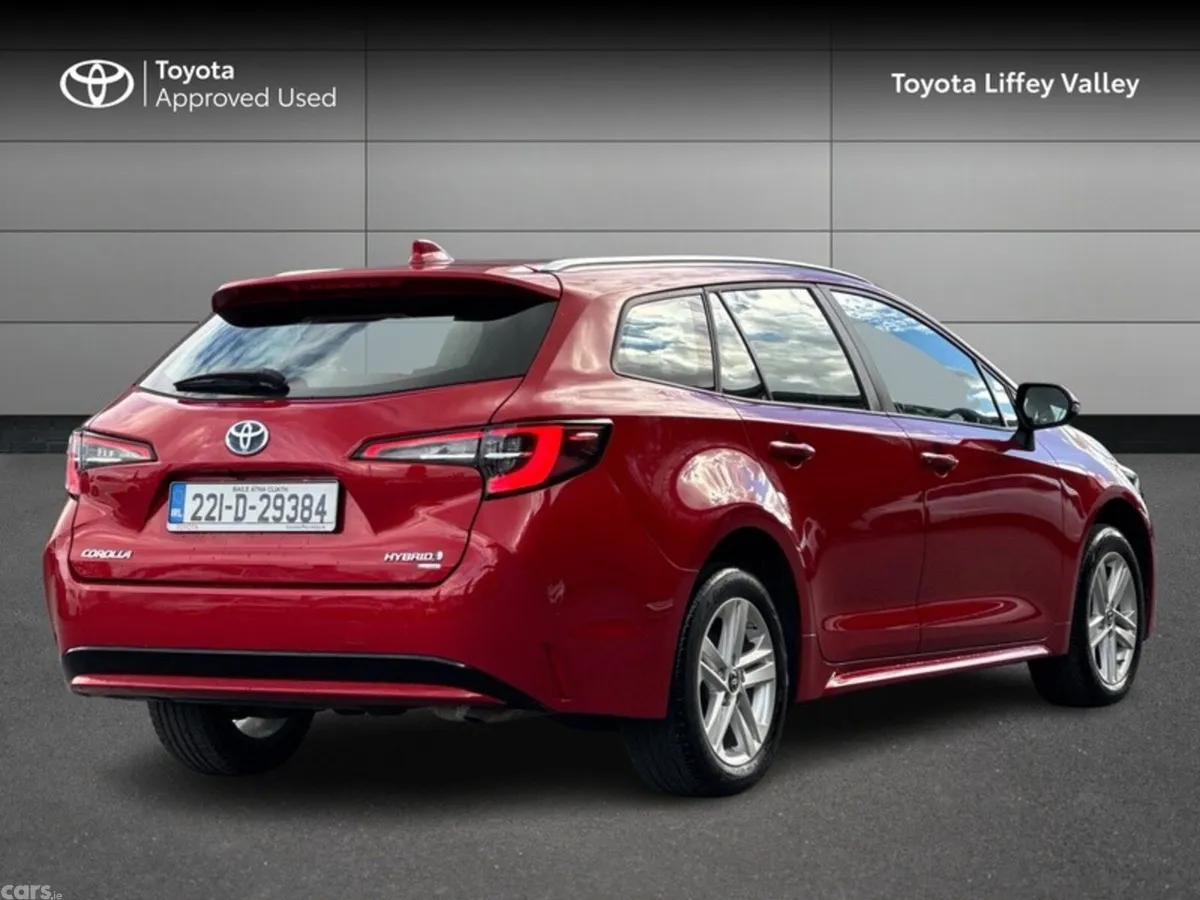 Toyota Corolla Estate, Petrol Hybrid, 2022, Red