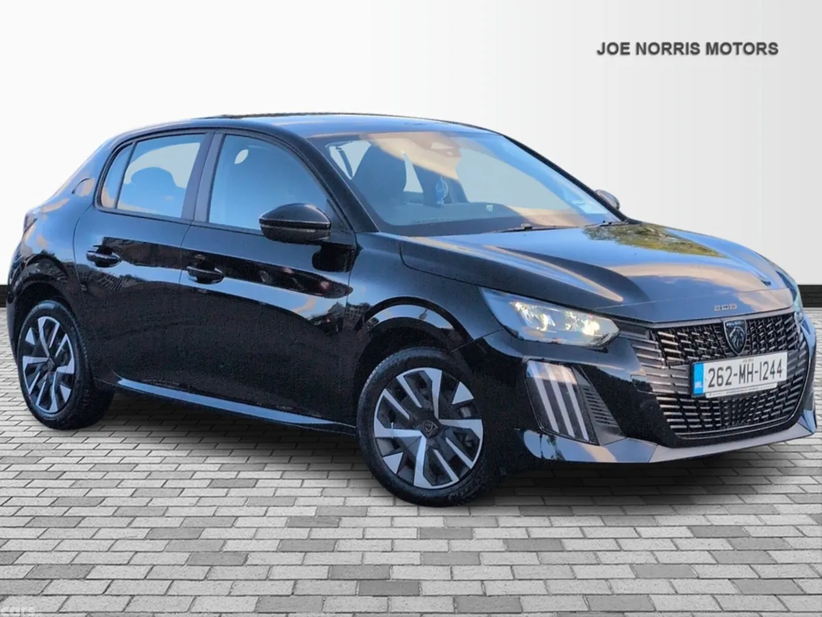 Peugeot 208 Hatchback, Petrol, 2026, Black
